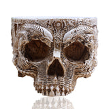 skull planter