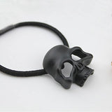 black metal skull hairband