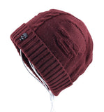 red skull beanie