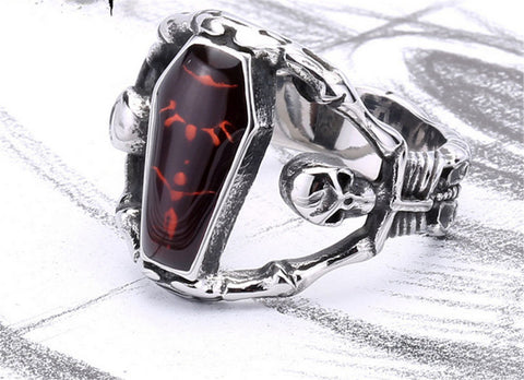 Bloody Coffin Ring