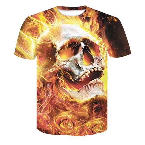 All Things Must End Skull T-Shirt